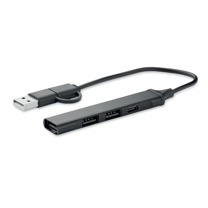 4 Port USB Hub