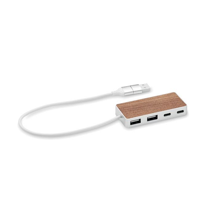 4 Port USB-Hub
