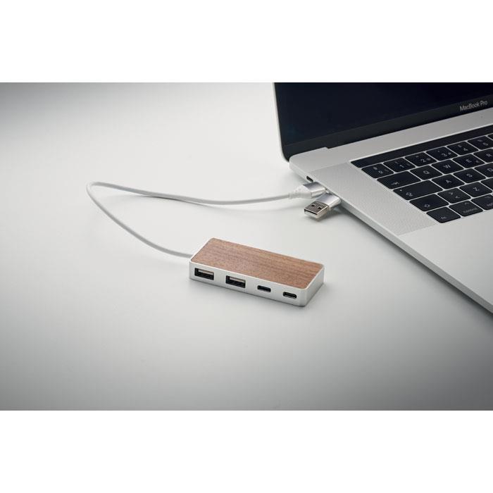 4 Port USB-Hub