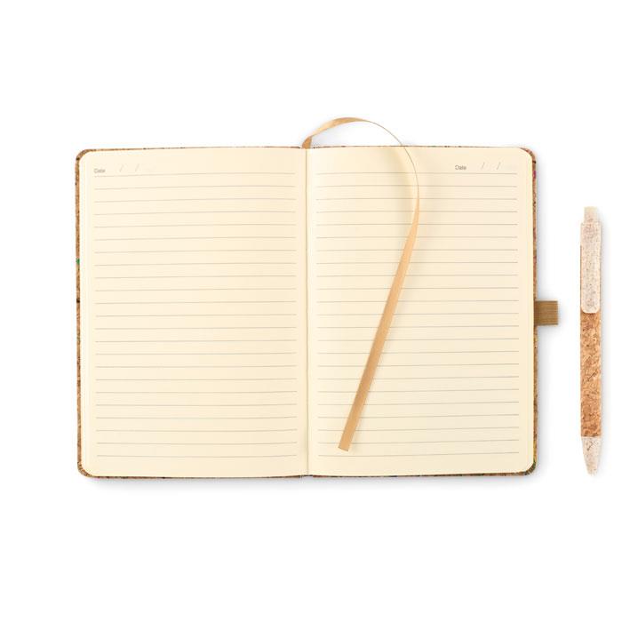 DIN A5 Notizbuch Kork