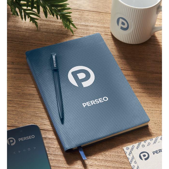 DIN A5 PU Notizbuch mit Stift