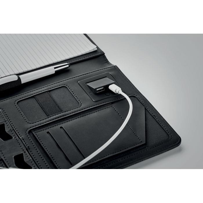 DIN A5 Portfolio & Powerbank