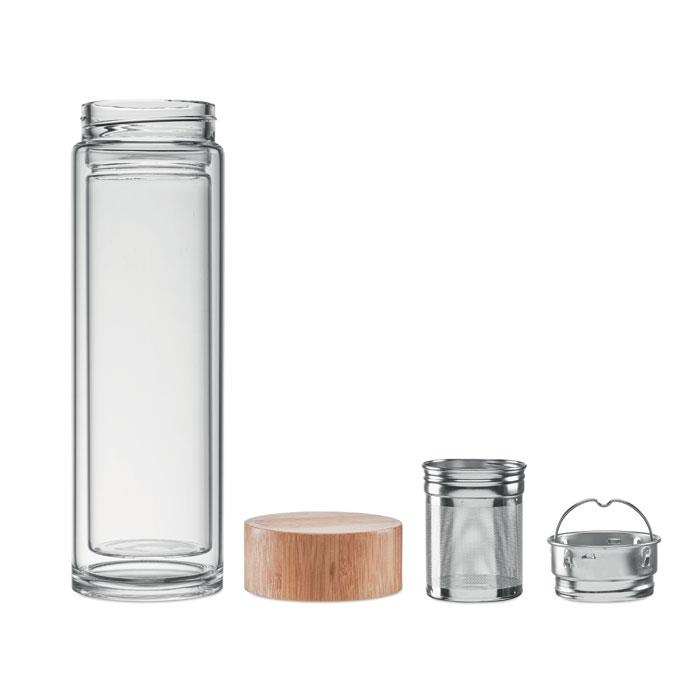 Doppelwandige Trinkflasche 420ml