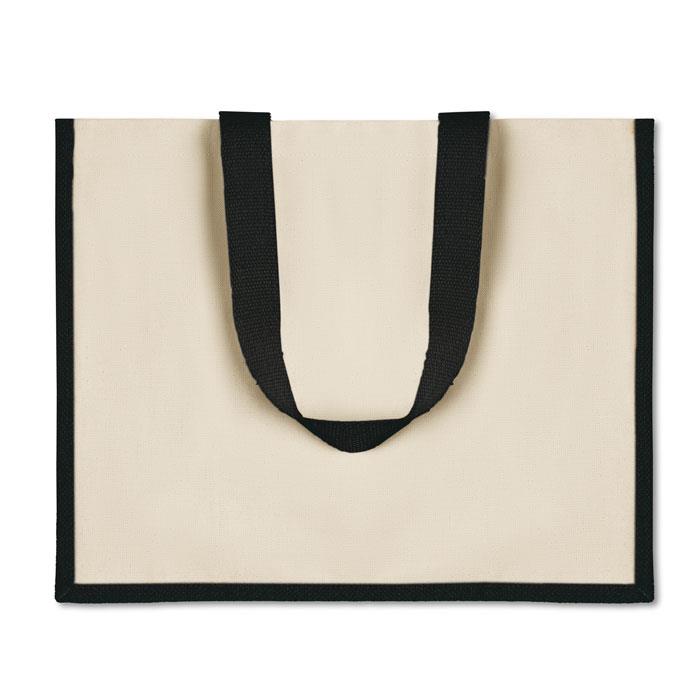 Jute/Canvas Shopper
