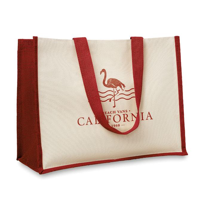 Jute/Canvas Shopper