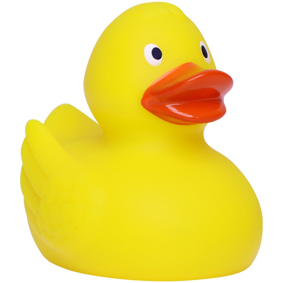 Renn-Ente, mit Metallplatte