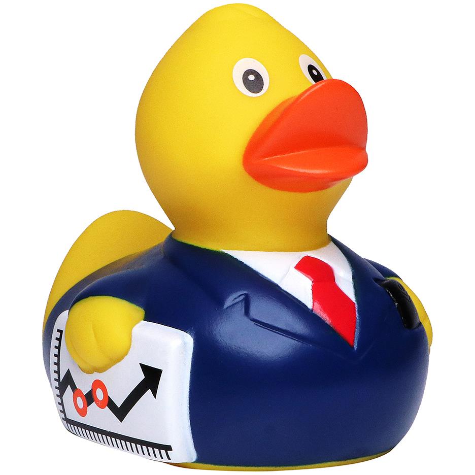 Quietsche-Ente Businessman