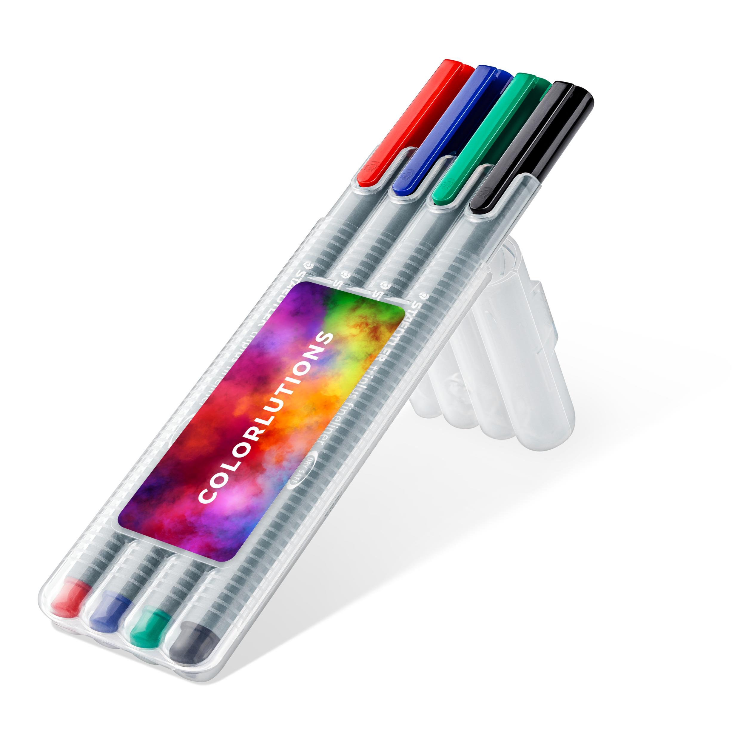 STAEDTLER triplus® fineliner, 4er Box