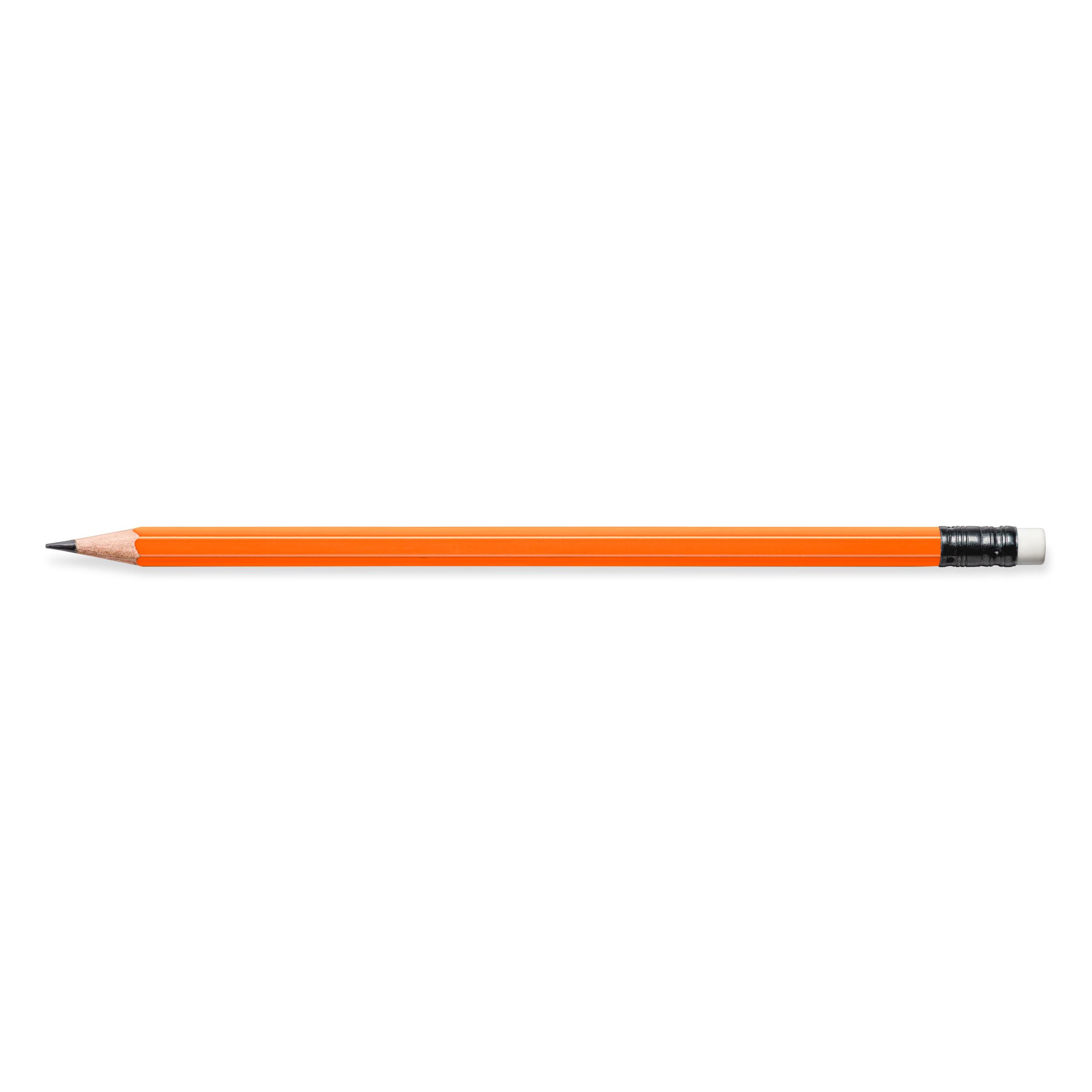 STAEDTLER Bleistift hexagonal, mit Radiertip