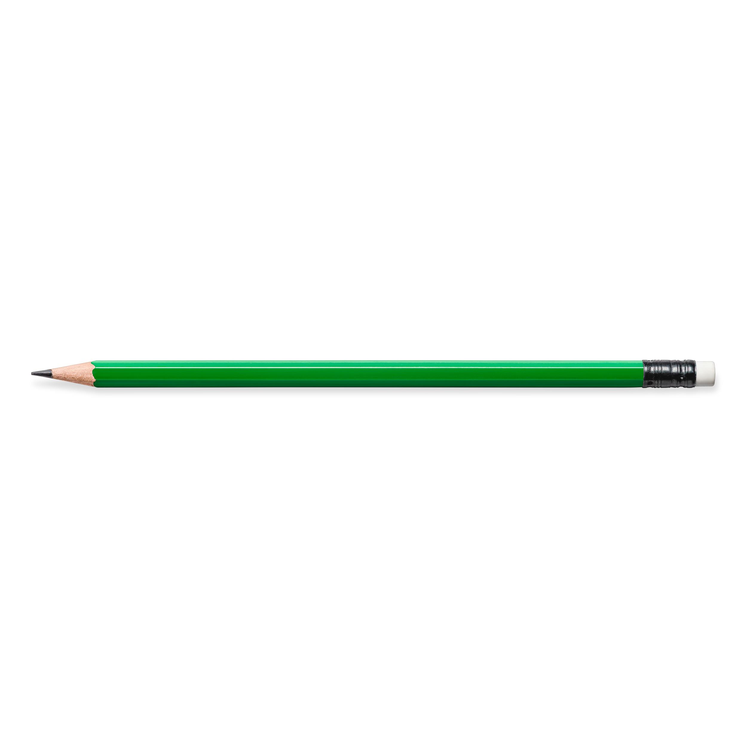 STAEDTLER Bleistift hexagonal, mit Radiertip