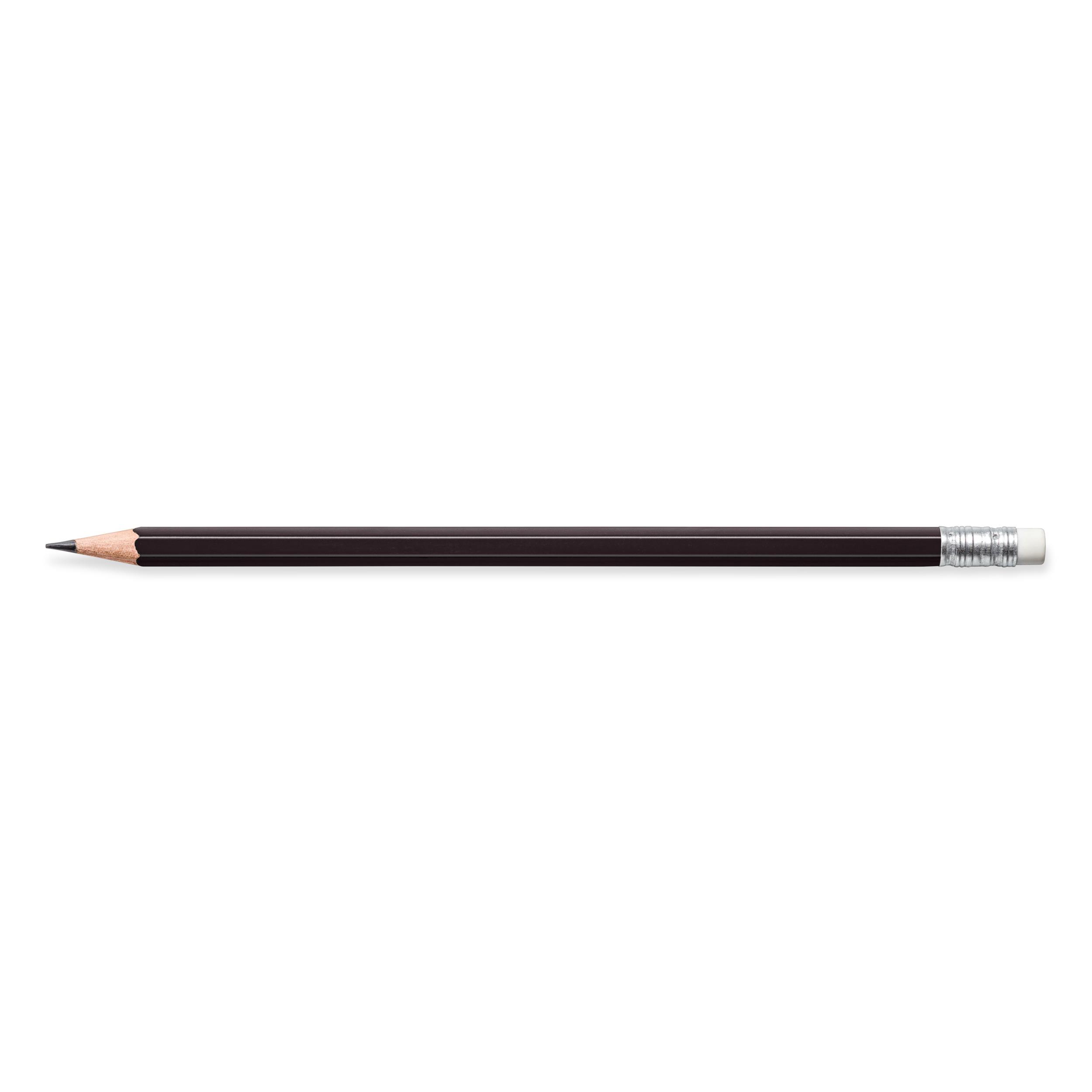 STAEDTLER Bleistift hexagonal, mit Radiertip