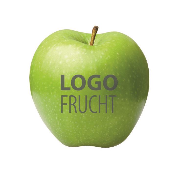 LogoFrucht Apfel grün