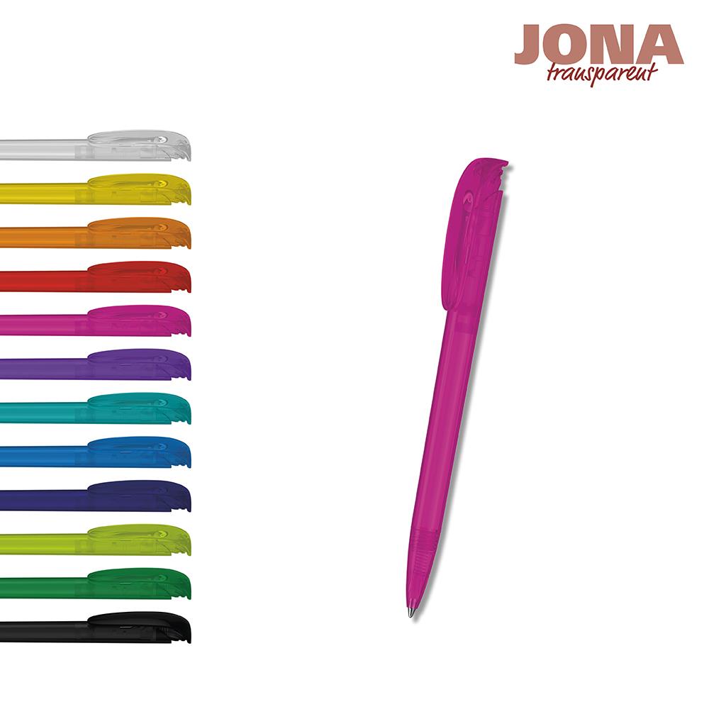 Klio-Eterna - Jona transparent - Druckkugelschreiber