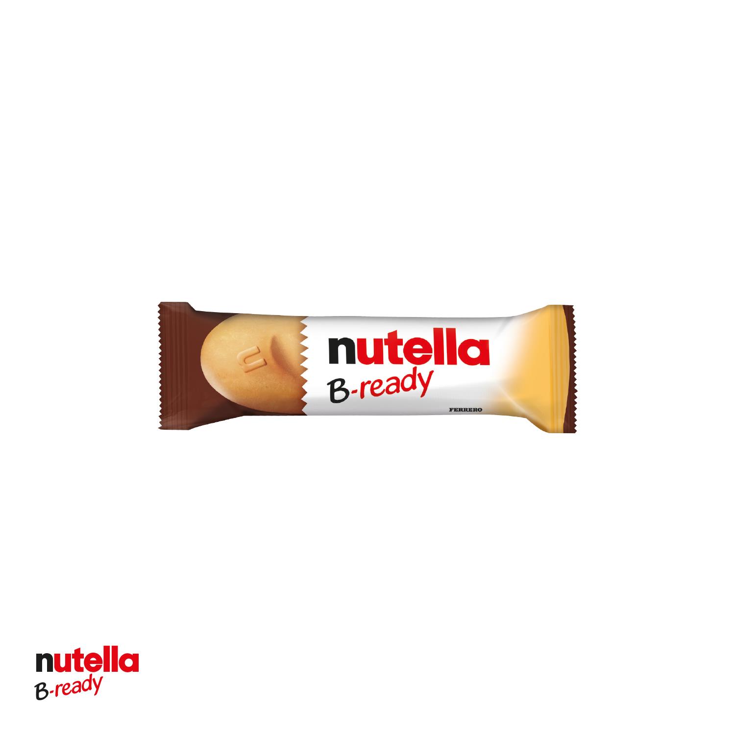 B-ready Nutella® mit Werbebanderole Ferrero