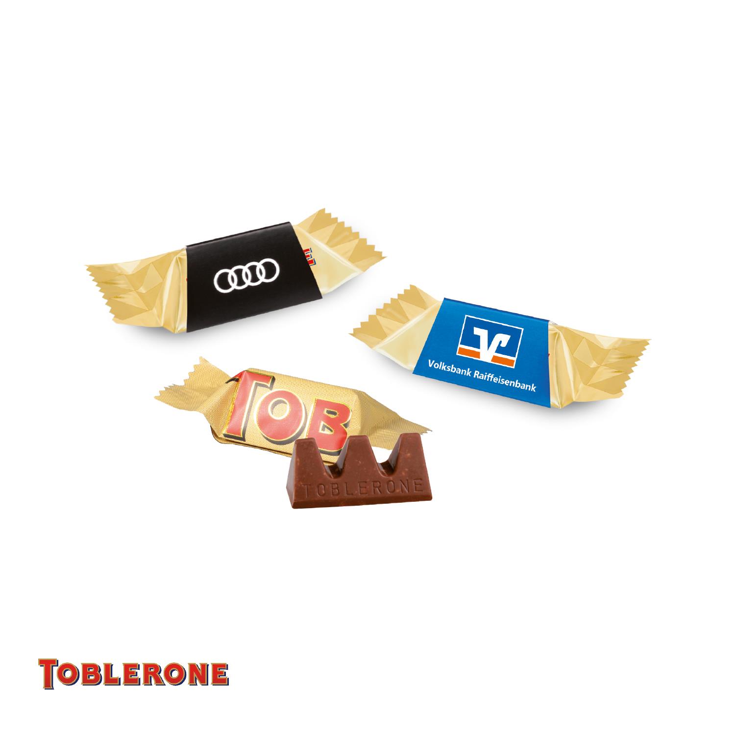 TOBLERONE Mini im Werbeschuber, Express Toblerone