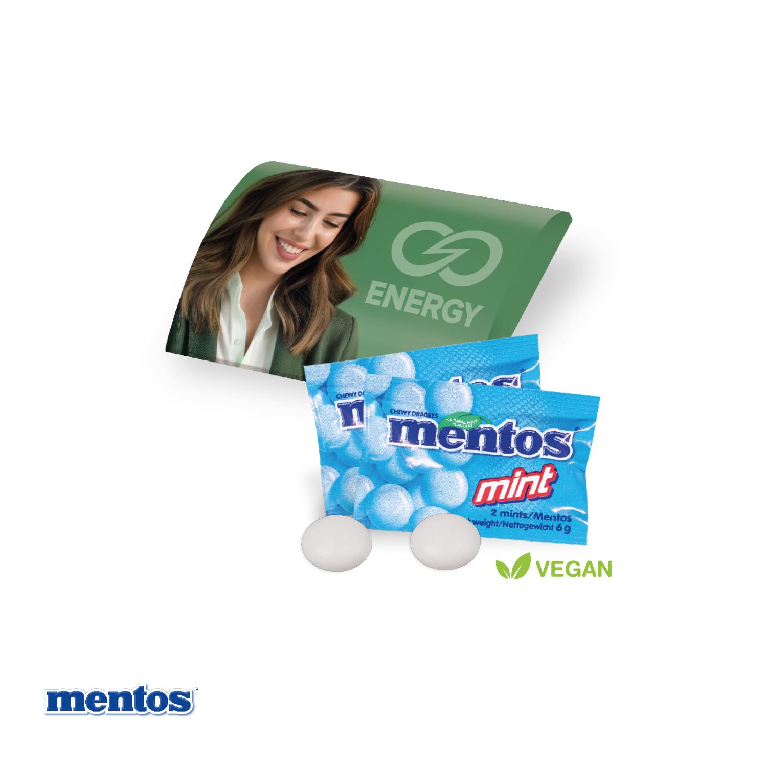 Werbebriefchen ´Fresh´ mit Mentos
