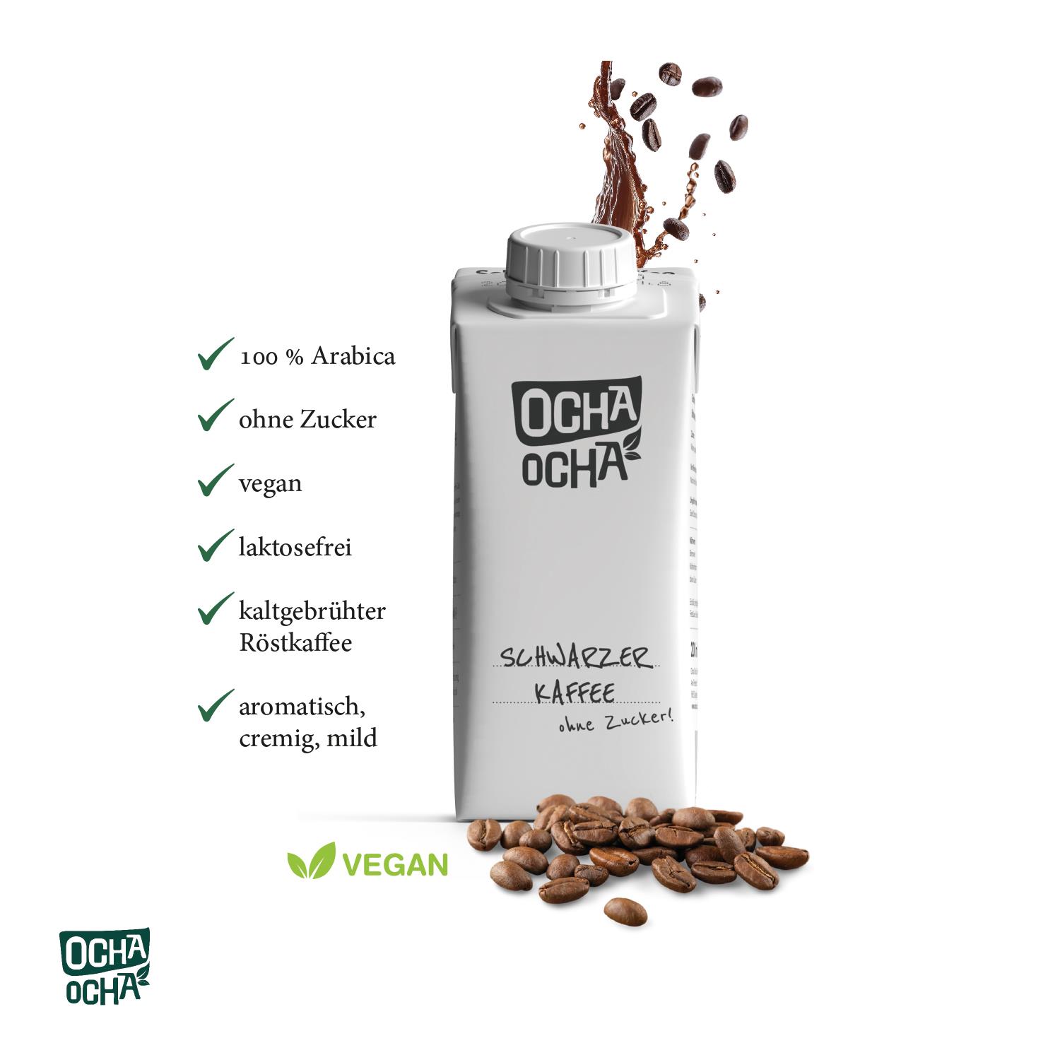 Cold Brew Werbe-Kaffee Ocha Ocha