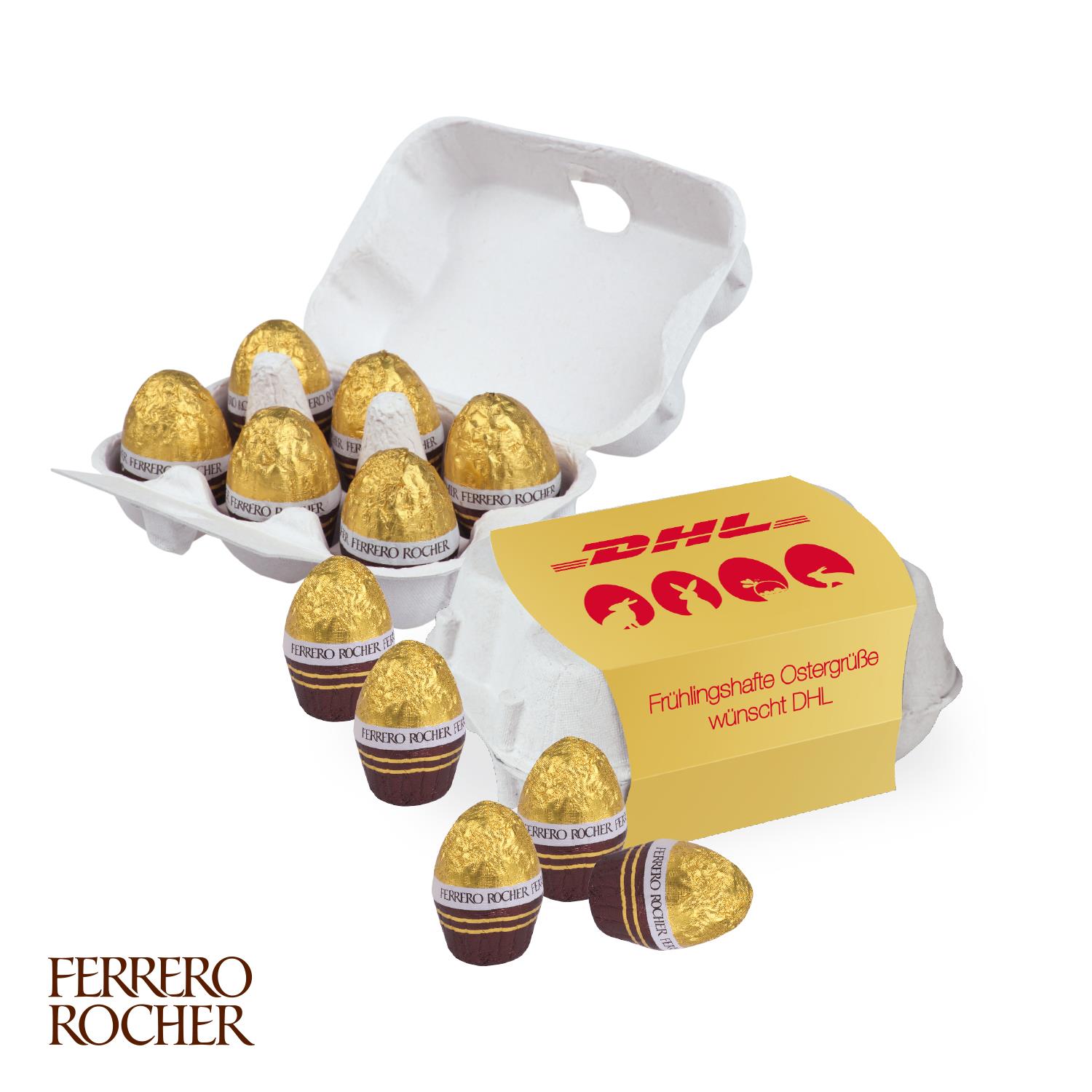 Schoko-Eier 6er mit FERRERO Rocher Ferrero
