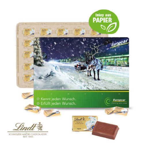 Wand-Adventskalender Lindt ´Select Edition´, Inlay aus Papier Lindt