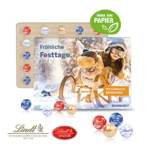 Wand-Adventskalender Lindt ´Gourmet Edition´, Inlay aus Papier Lindt