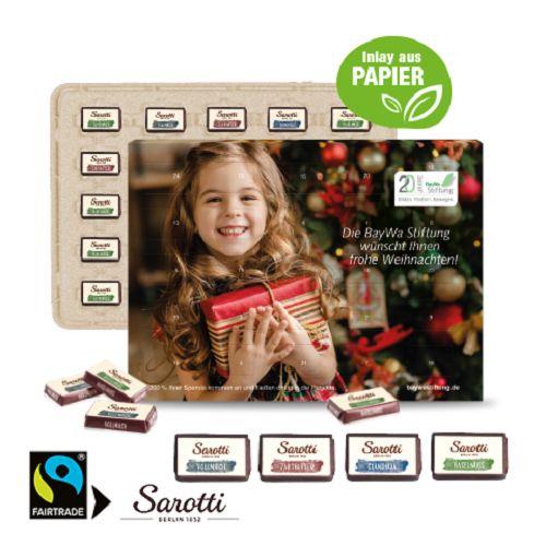 Wand-Adventskalender Sarotti ´Business Exklusiv´, Inlay aus Papier Sarotti