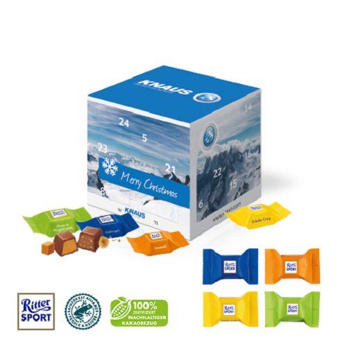 Adventskalender ´Cube´ mit Ritter SPORT Schokowürfel Ritter SPORT