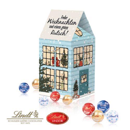 Adventskalender Haus ´XL´ mit Lindt Schokolade Lindt