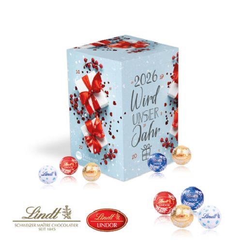 Adventskalender Cube ´XL´ mit Lindt Schokolade Lindt