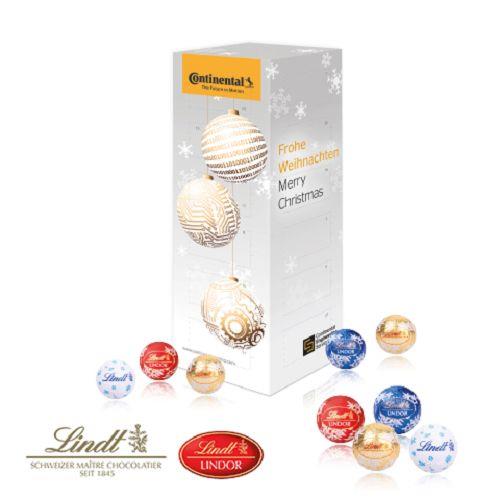 Adventskalender ´Turm´ mit Lindt Schokolade Lindt