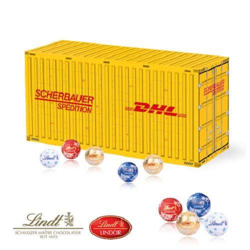 3D Adventskalender ´Container´ mit Lindt Schokolade Lindt