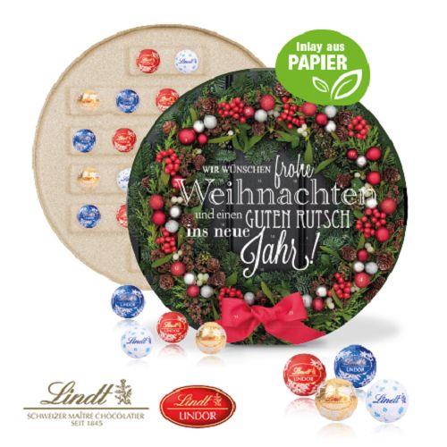 Adventskalender ´Centro´ mit Lindt Schokolade, Inlay aus Papier Lindt