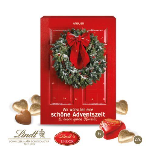 Adventskalender Lindt ´Schokoladen-Herzen´ Lindt