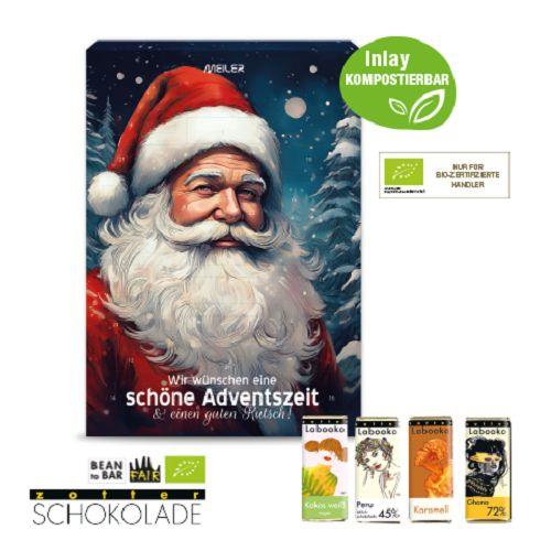 Adventskalender mit Zotter Schokolade Zotter