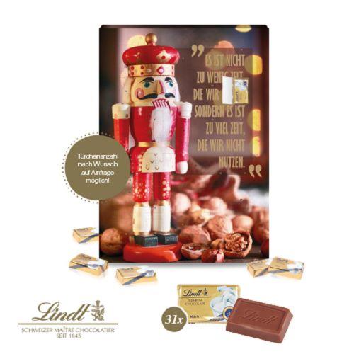 Lindt Adventskalender mit 31 Türchen Lindt