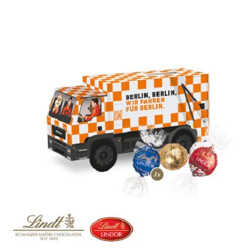 3D Präsent ´LKW´ mit Lindor Pralinés Lindt