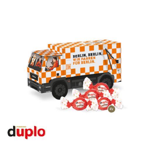 3D Präsent ´LKW´ mit duplo Knusperlen duplo
