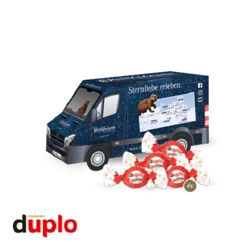 3D Präsent ´Transporter´ mit duplo Knusperlen duplo