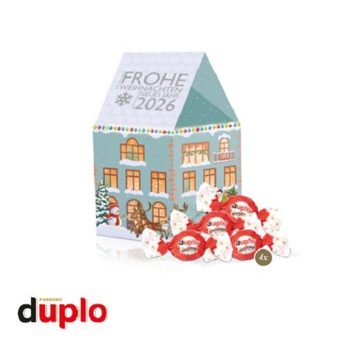 3D Präsent ´Haus´ mit duplo Knusperlen duplo