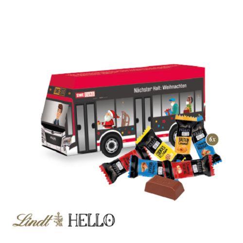 3D Präsent ´Bus´ mit Lindt HELLO