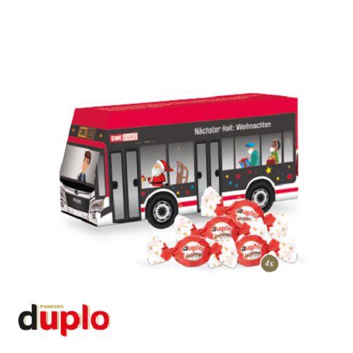 3D Präsent ´Bus´ mit duplo Knusperlen duplo