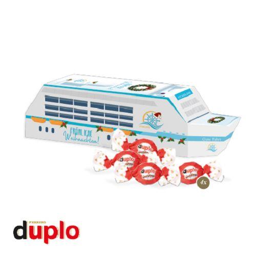 3D Präsent ´Schiff´ mit duplo Knusperlen duplo