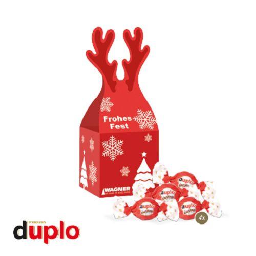 3D Präsent ´Rentier´ mit duplo Knusperlen duplo