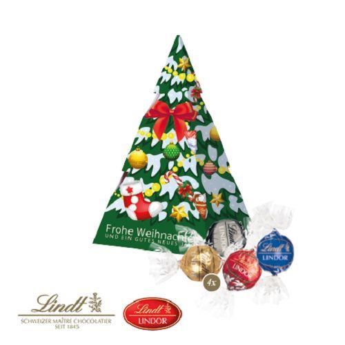 Präsent ´Weihnachtsbaum´ mit Lindor Pralinés Lindt