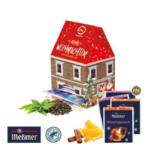 Tee-Haus „Mini“ mit Meßmer Tee Meßmer