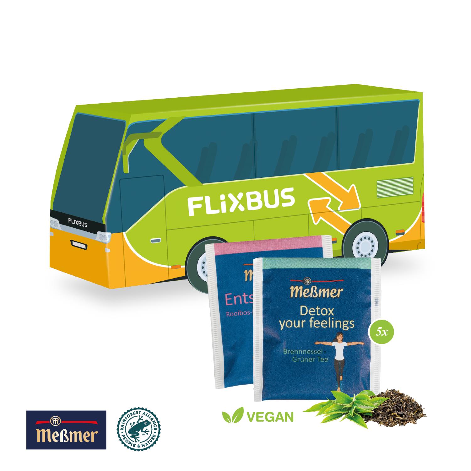 3D Präsent ´Bus´ mit Meßmer