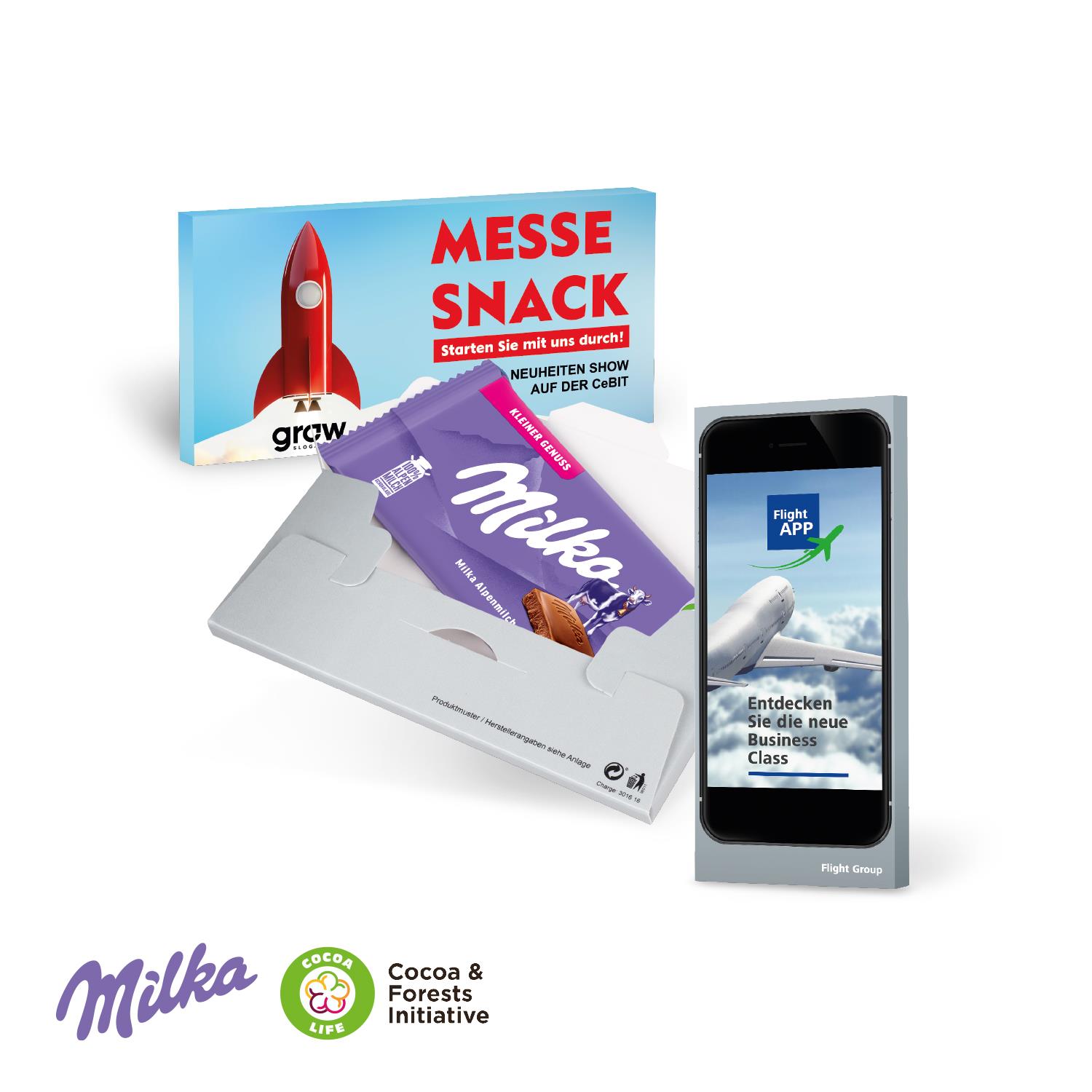 Schokoladentafel von Milka, 45 g Milka