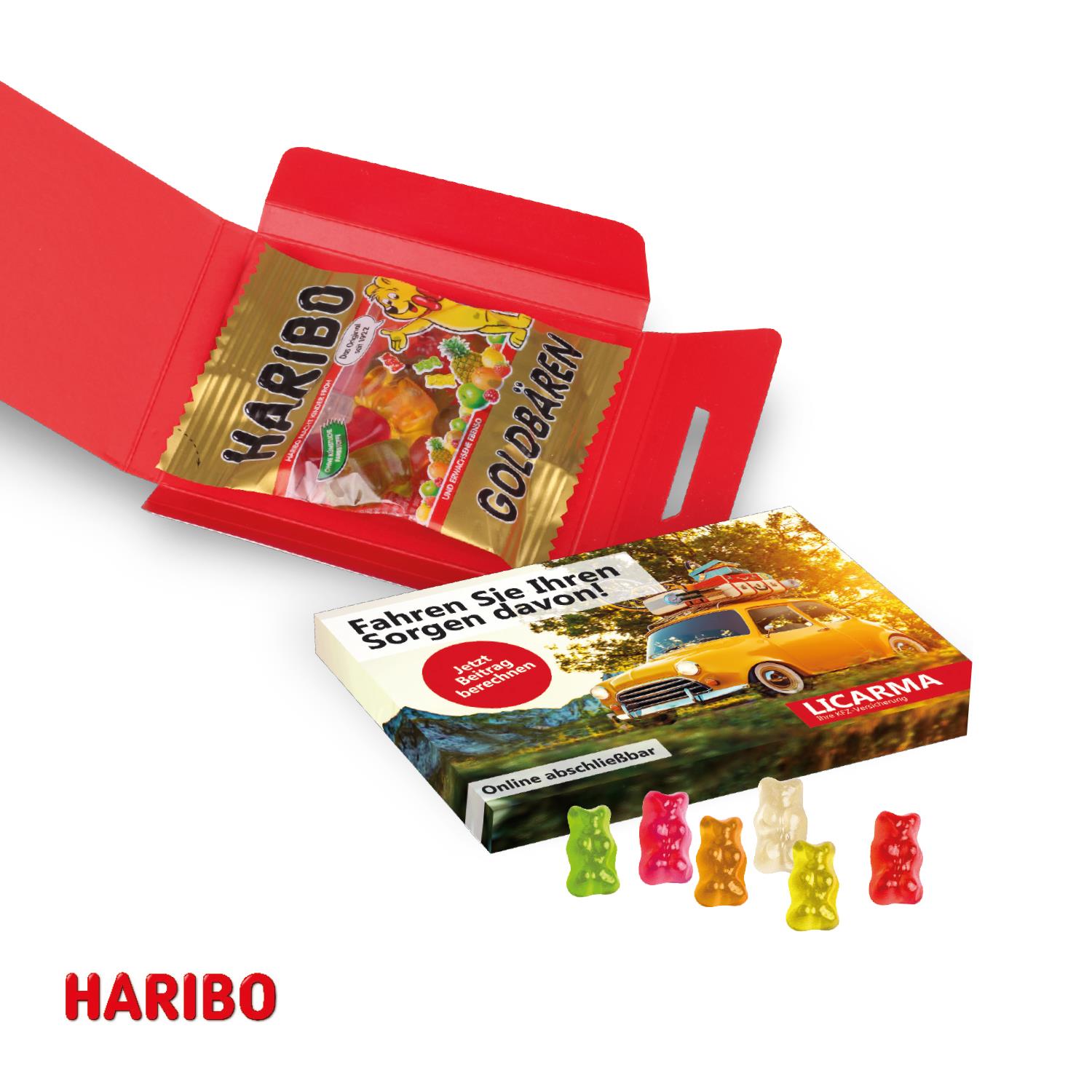 HARIBO Fruchtgummi-Briefchen, Express Haribo