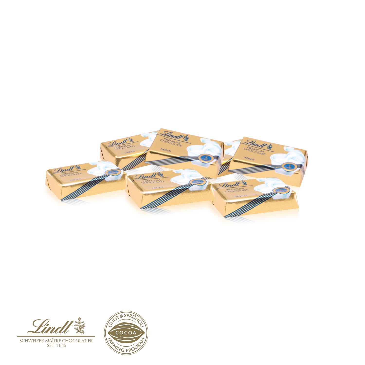 Präsentbox ´Business´ mit Lindt Schokotäfelchen Lindt