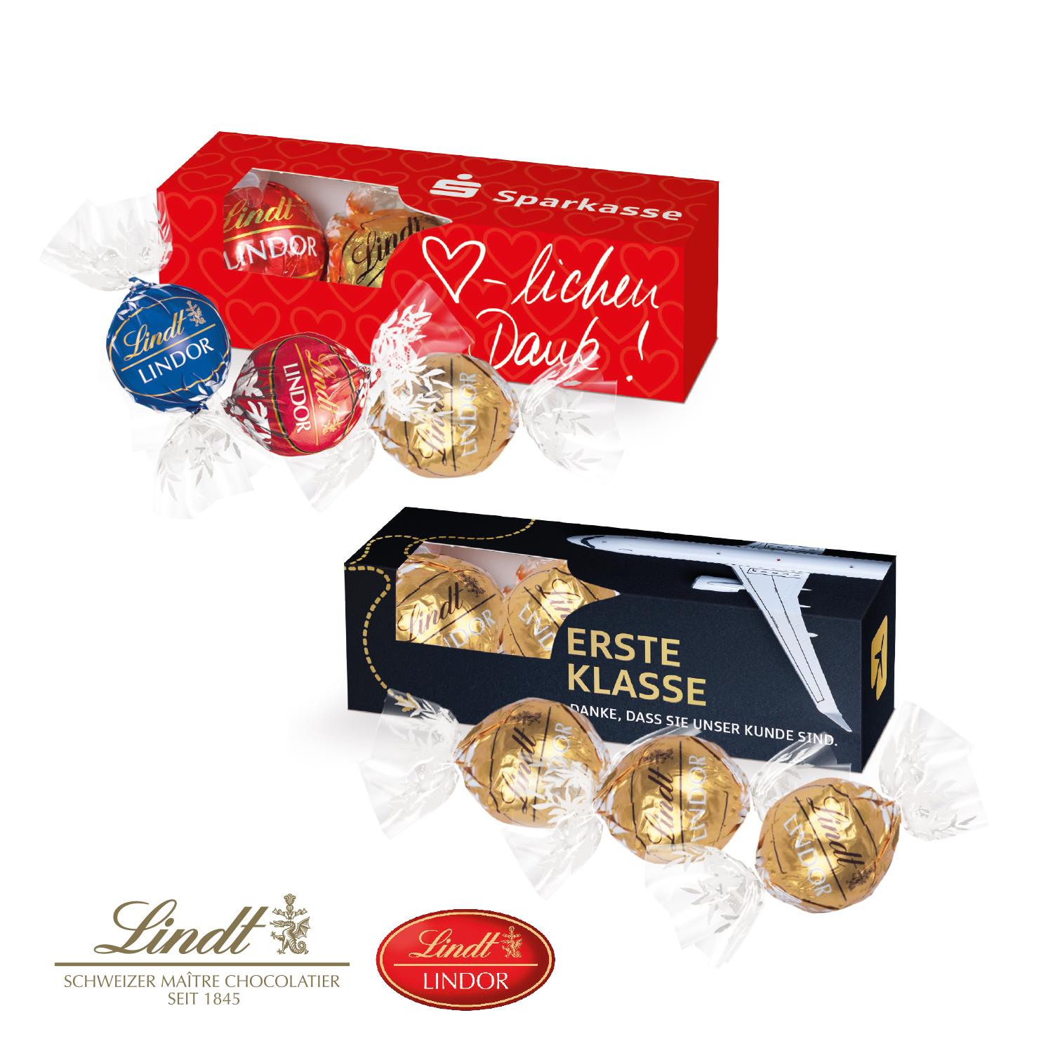Lindt Lindor Präsent, 3er Lindt
