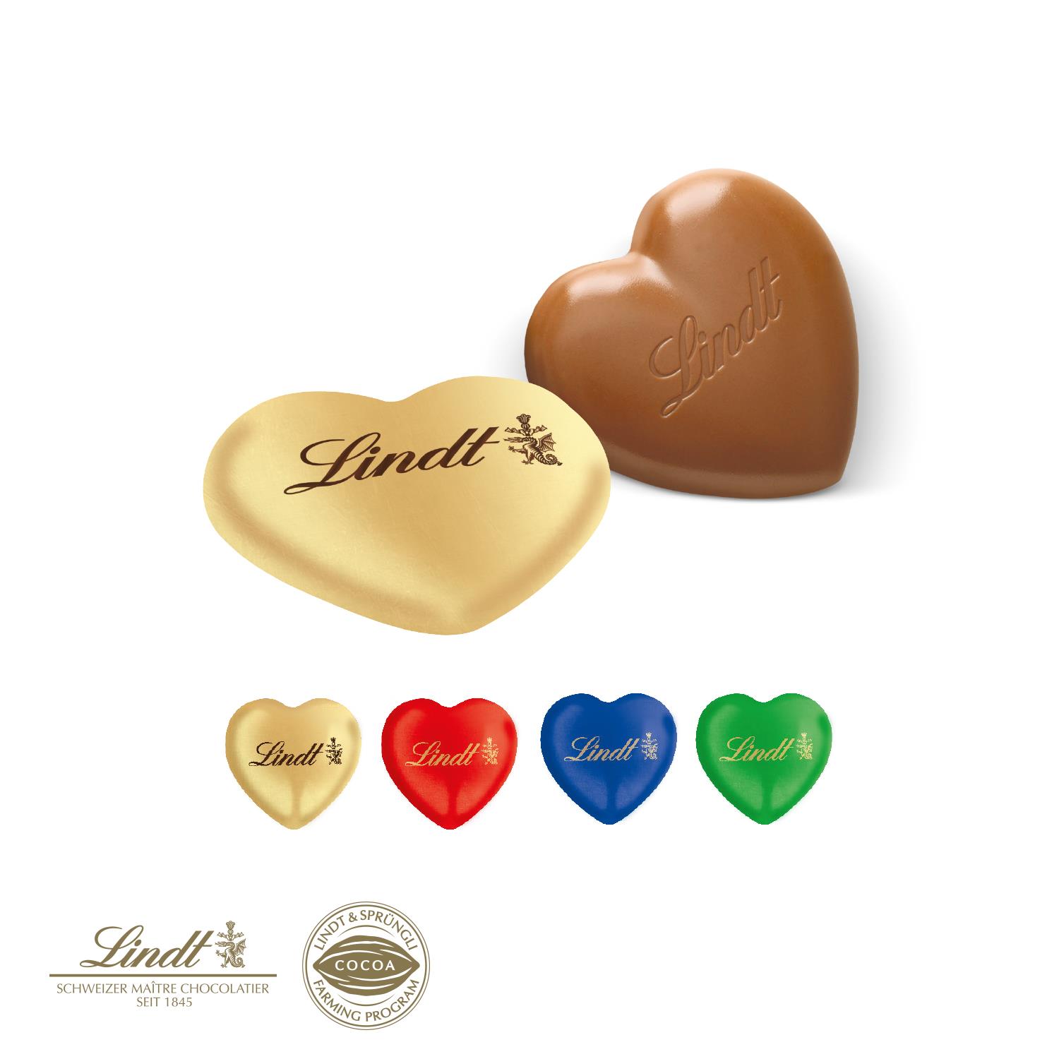 Lindt Herz, 20 g im Werbebriefchen Lindt